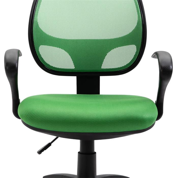 Chaise de bureau à roulettes COOL, vert foncé